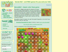 Tablet Screenshot of games-kid.com